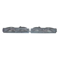 80-87 Buick Regal Grand National T-type Clear Bumper Marker Lights Set