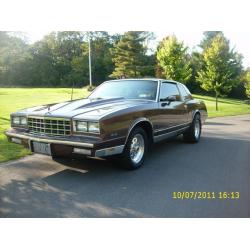 81-86 Monte Carlo Chrome Front and Rear Bumper Trim