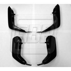 81-87 Grand National Front and Rear bumper guard Bumperettes - Black