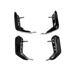81-87 Regal Front and Rear bumper guard Bumperettes - Chrome