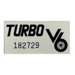 Grand National / T Type Coil Pack Sticker Label Decal