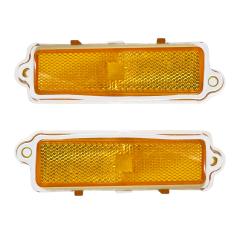 1978-80 Oldsmobile Cutlass Front Fender Marker Light Set with Gaskets GM 5970117