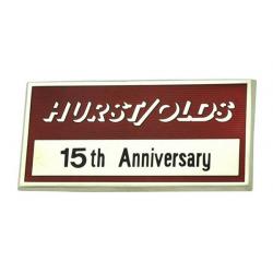 1983 Cutlass Hurst Olds Dash Emblem 15th Anniversary Adhesive Backing