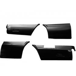 1978-87 Chevrolet El Camino, 1981-86 GMC Caballero Quarter Panel Rear of Tire & Front of Tire Patch Panels