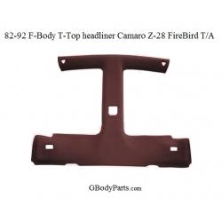 82-92 Camaro/Z-28/Firebird/Trans Am "T" Top Headliner