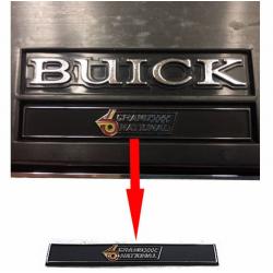 Grand National Dash Plaque Inlay