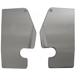 1983-1988 Chevy Monte Carlo Headlight Opening Filler Stainless Pair