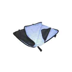 T Top Glass Storage Bag, Black Vinyl