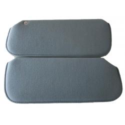 83-84 Medium Light Blue Reproduction Sun Visors