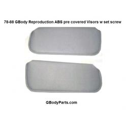 Reproduction Non-illuminated Sun Visors