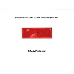 1981-1988 Oldsmobile Cutlass, 442, Hurst / Olds, Rear Red Quarter Panel Marker Lights PS RH