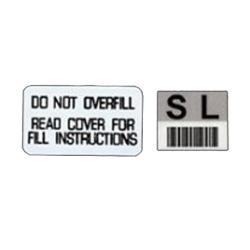 Powermaster Brake Reservoir Stickers