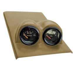 2 Gauge Console Race Pod 1601 Dark Saddle