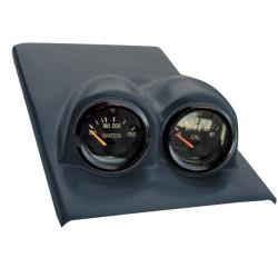 2 Gauge Console Race Pod 1590 Black