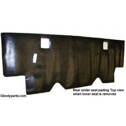 Rear Under Seat Jute Padding