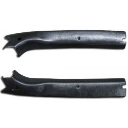 Rear T-top Interior Trim Plastic 1589 Gray