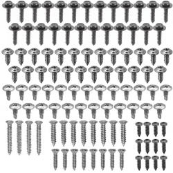 1973-87 GBody Interior Trim Molding Exterior Engine Bay 111 Piece Hardware Kit Chrome