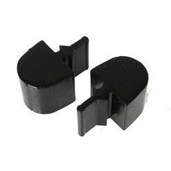 Energy Suspension Front Upper Frame Bump Stops BLACK