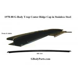 Stainless T-Top Center Ridge Cap