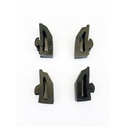 1981-1987 Pontiac Grand Prix Fender To Under Hood Bumpers EACH