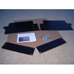 Aluminum Multi Piece Trunk Firewall Kit
