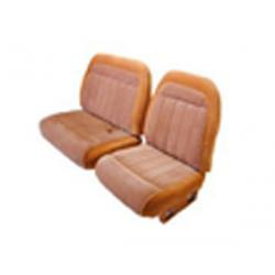 Chevy, GMC Truck 1988-91 Ext. Cab Front 60/40 & Rear Bench Seat Uph. Set GM Vinyl-Silverado