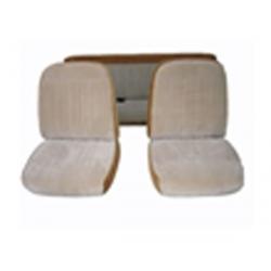 Chevy, GMC Truck 1988-91 Ext. Cab Front Buckets & Rear Bench Seat Uph. Set GM Vinyl-Silverado