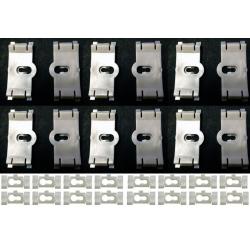 81-87 Buick Vinyl Roof Top and Side Molding Trim Clips Set