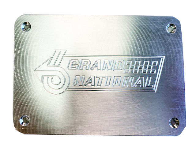 86-87 Grand National Translator Cover with Grand National Logo