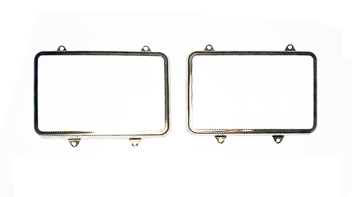 1980-1988 Gbody Front Headlight Retainer Trim Set for 2 Headlight Setup with Hardware