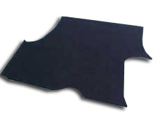 78-87 Gbody Black Trunk Carpet