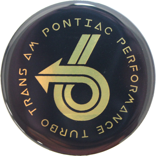 1989 Turbo Trans Am Gold Power 6 Hex Cap Inlay