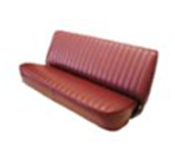 Chevy, GMC Truck 1981-1987  Standard Cab or Front Crew Cab  Front Bench Madrid Grain Vinyl - with seat belt cut outs.
