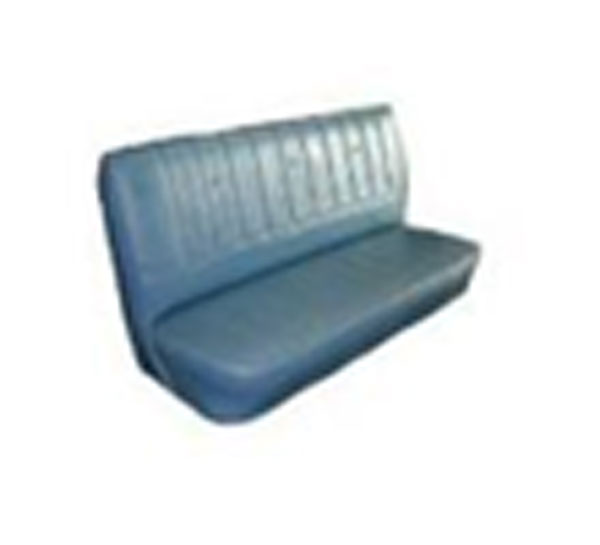 Chevy, GMC Truck 1973-1980 Standard Cab Non-Folding Back Rest Front Bench Seat - Madrid Grain Vinyl