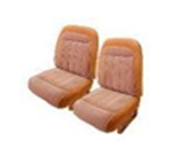 Chevy, GMC Truck 1988-95 Ext. Cab Front Buckets & Rear Bench Seat Uph. Set GM Vinyl - GMC K1500