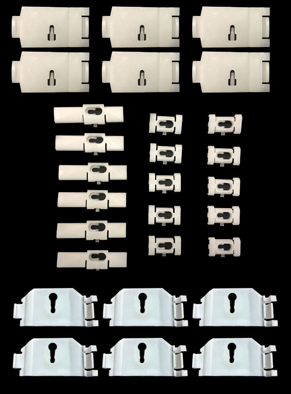 81-88 Cutlass Vinyl Top Molding Clips Set